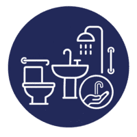 equipements-personnes-agees-salle-de-bain Icône illustrant des équipements de salle de bain pour personnes âgées.